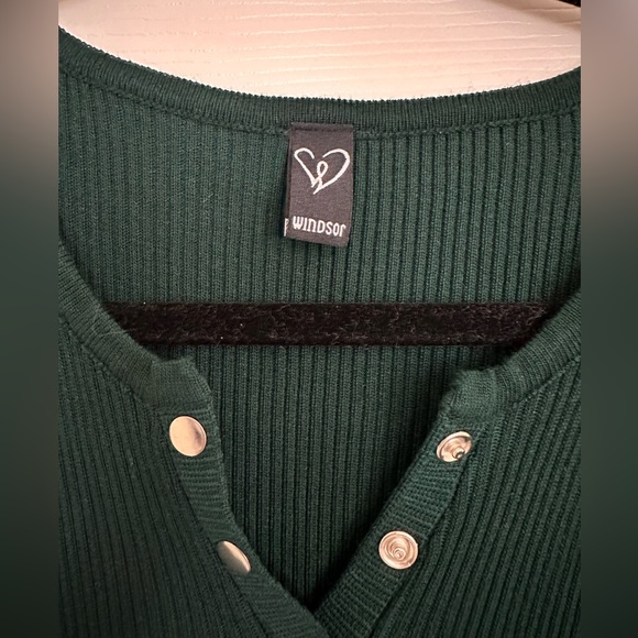 Windsor Long Sleeve Ribbed Mini Dress - Picture 3 of 4